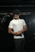 Core-Flex Performance Tee – Bone White