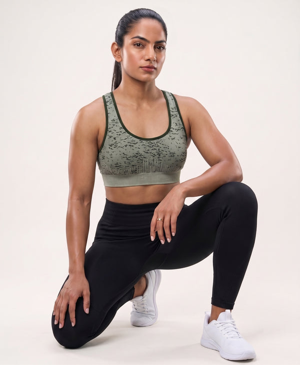 ShadowFlex Sports Bra - Green