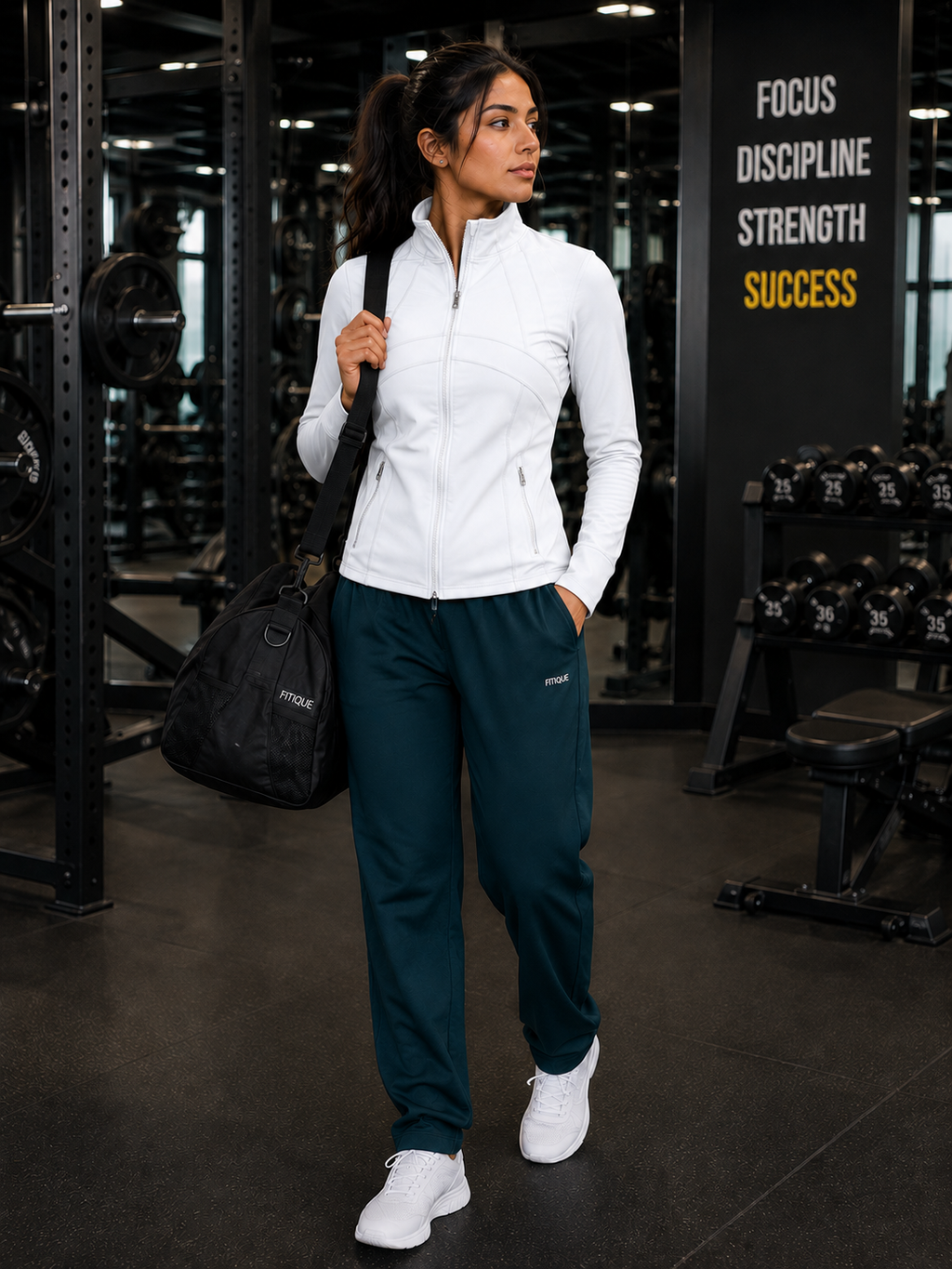 White Aura Performance Jacket